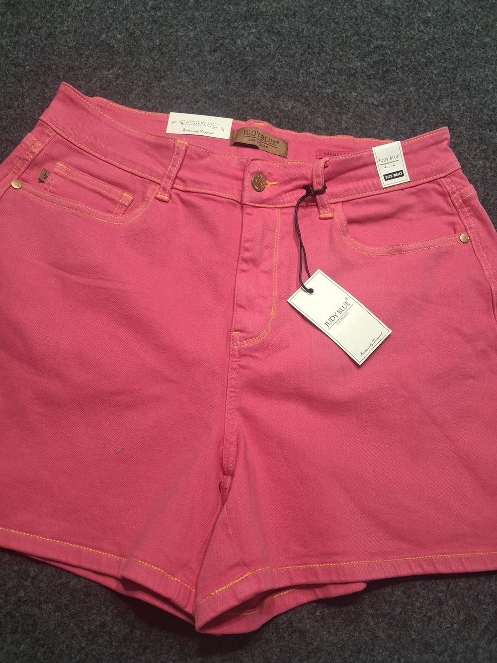 Judy Blue Pink High-Rise Women’s Shorts